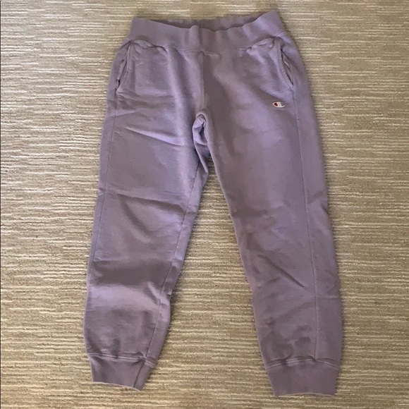 Purple champion sweatpants - Picture 2 of 2